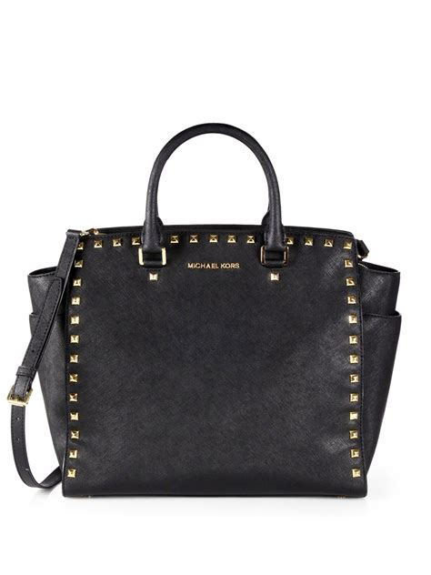 black michael kors sparkle purse|Michael Kors black tote purse.